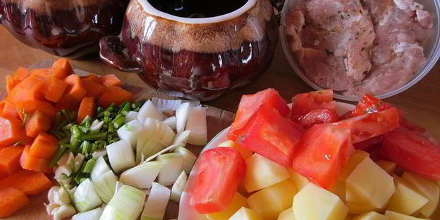 жаркое в горшочке