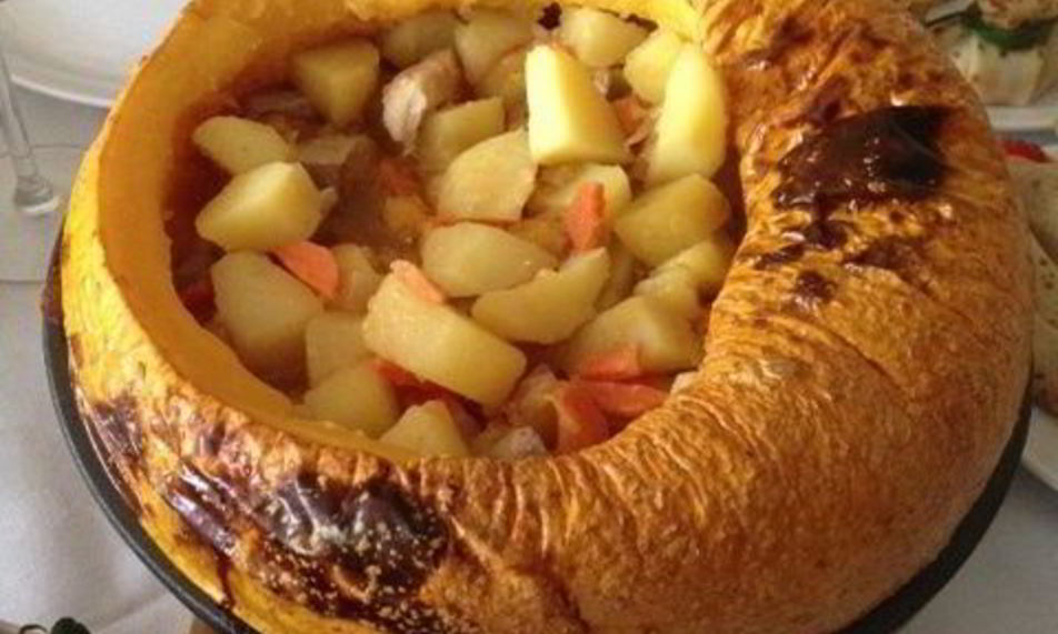 Рецепт жаркое в тыкве, фаршированная тыква