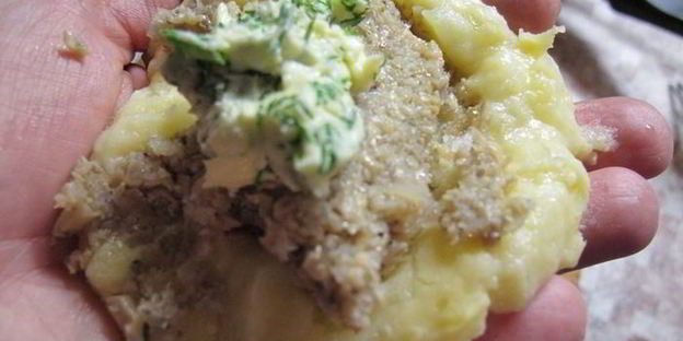 картофельные зразы по-киевски