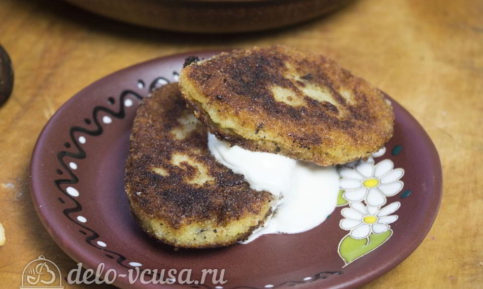 Рецепт картофельных зраз с грибами и сыром