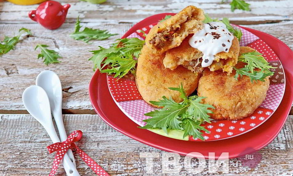 Рецепт картофельных зраз с мясом