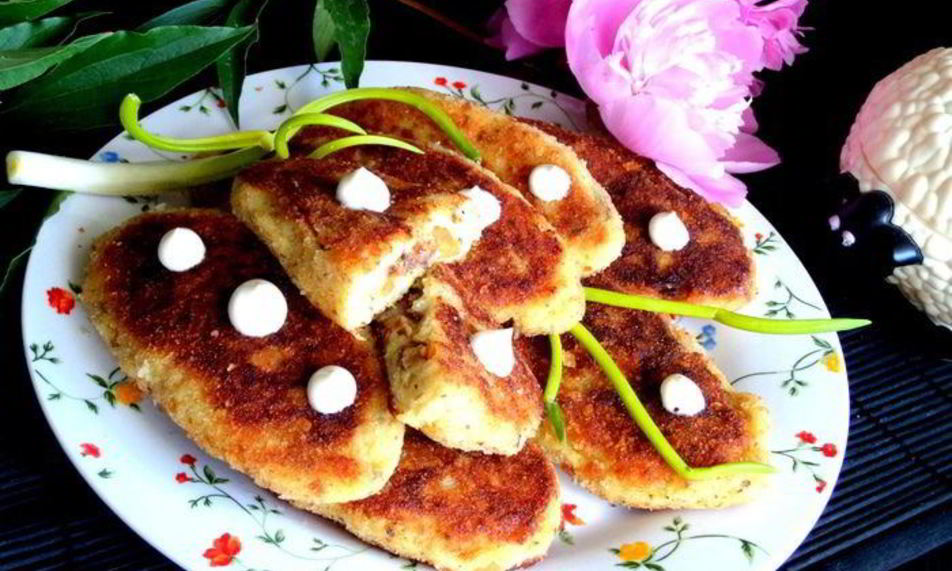 Рецепт картофельных зраз с печенью