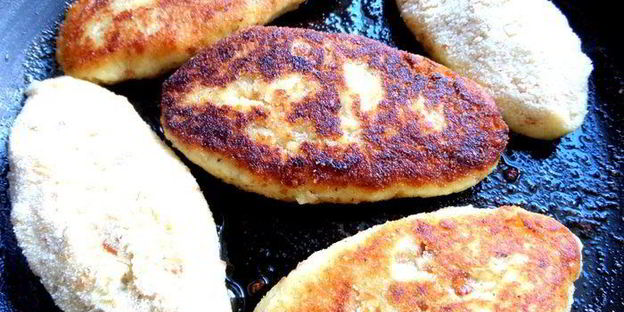 картофельные зразы с печенью