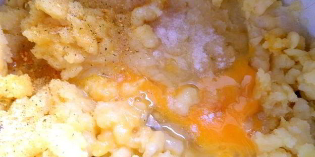 картофельные зразы с печенью