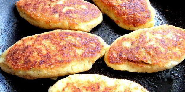 картофельные зразы с печенью