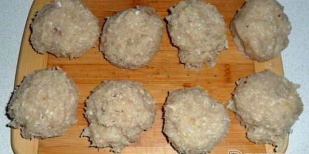 куриные зразы с начинкой из потрошков