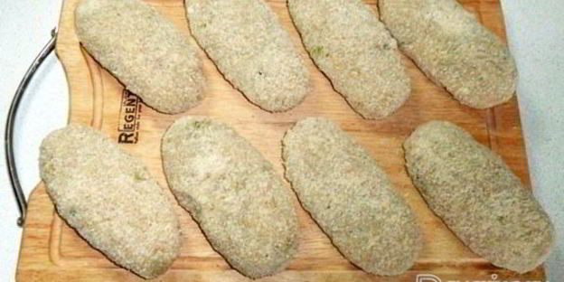 куриные зразы с начинкой из потрошков