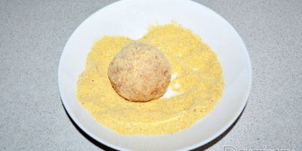 куриные зразы с перепелиными яйцами