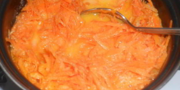 морковные зразы с яблоками