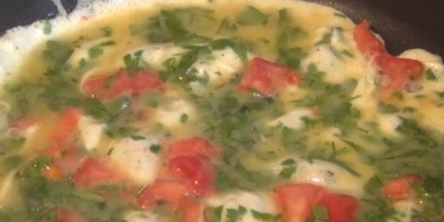 мясные зразы с омлетом