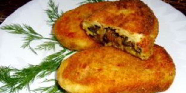 постные картофельные зразы