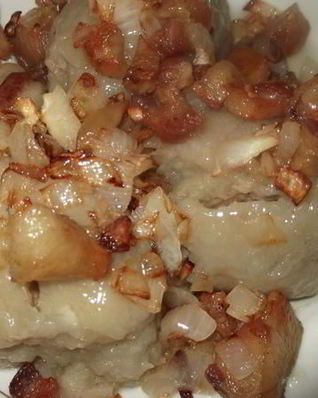 Цепелины — картофельные зразы по-литовски