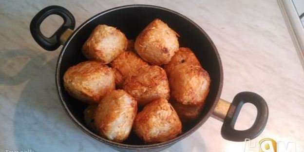 тушеные картофельные зразы