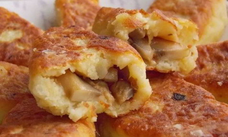 Рецепт зраз из картофеля с грибной начинкой