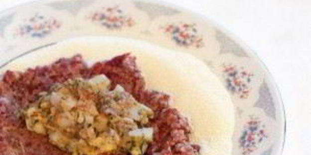 зразы из манки с мясом