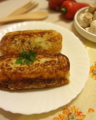 Зразы на сковороде