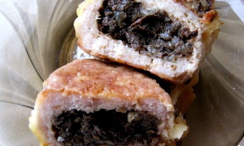 Рецепт зраз с грибами в духовке