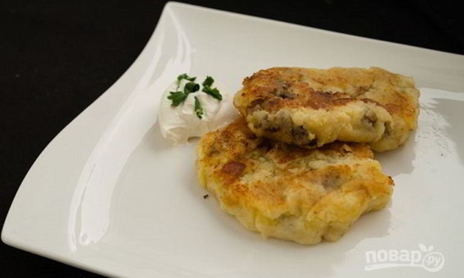 Рецепт зраз с грибами