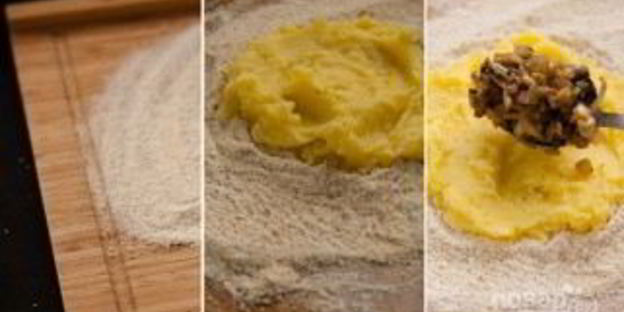 зразы с грибами