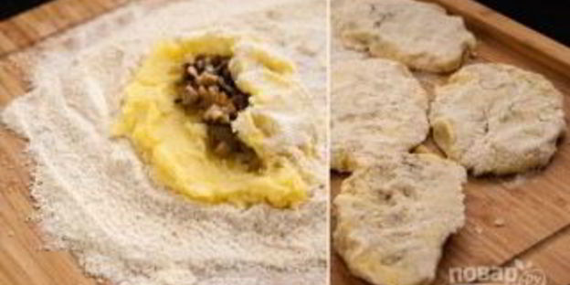 зразы с грибами