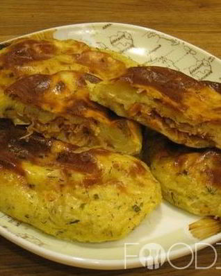 Зразы с капустой в духовке