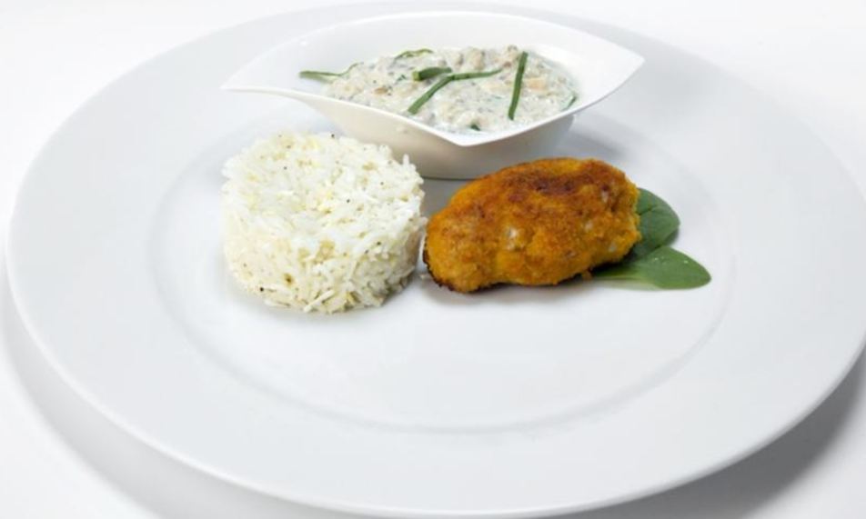 Рецепт зраз с рисом и грибным соусом