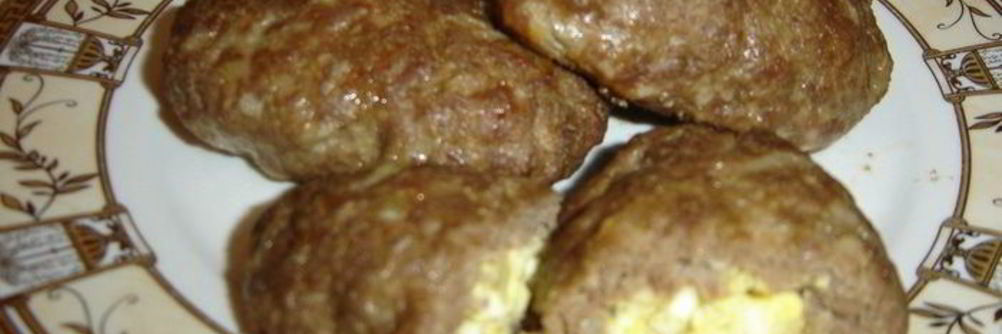 Зразы с яичной начинкой