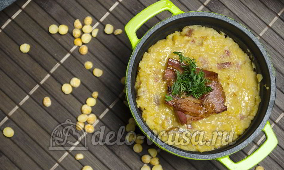 Рецепт гороховой каши