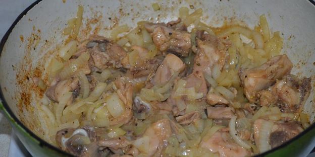 гречка по-купечески с курицей