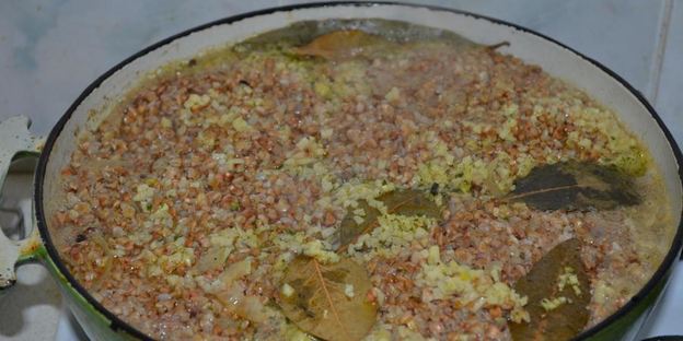 гречка по-купечески с курицей