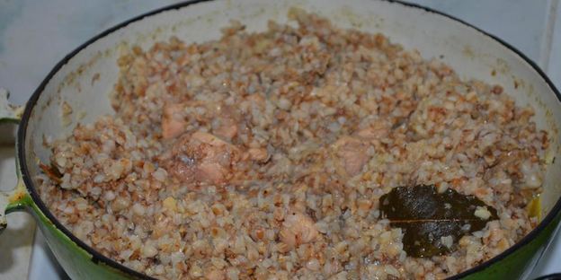 гречка по-купечески с курицей