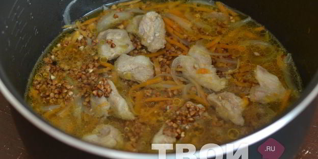 гречка по-купечески в мультиварке