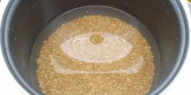 гречка под соусом