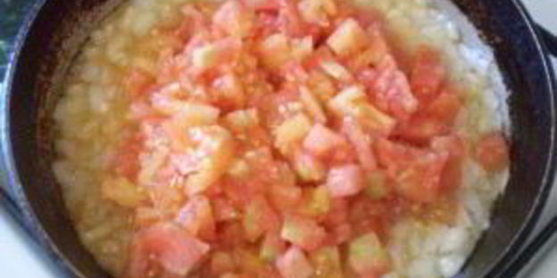 гречка под соусом