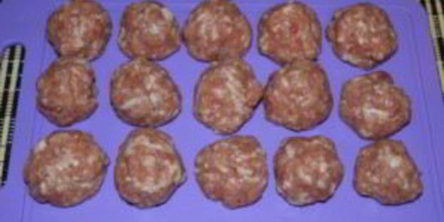 гречка с фрикадельками