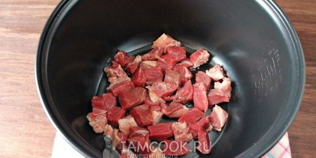 гречка с говядиной в мультиварке