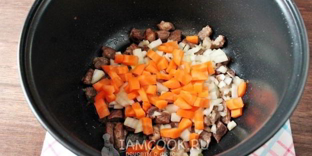 гречка с говядиной в мультиварке