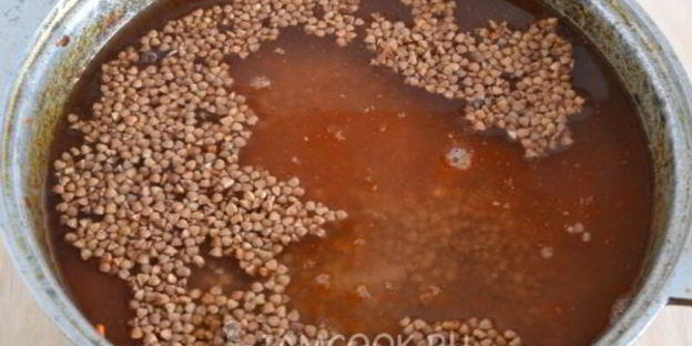 гречка с говядиной