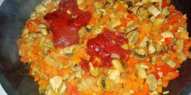 гречка с грибами в микроволновке