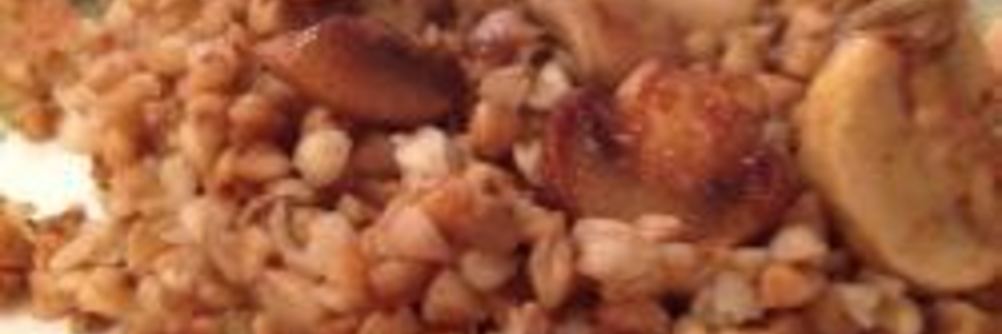 Гречка с грибами в мультиварке