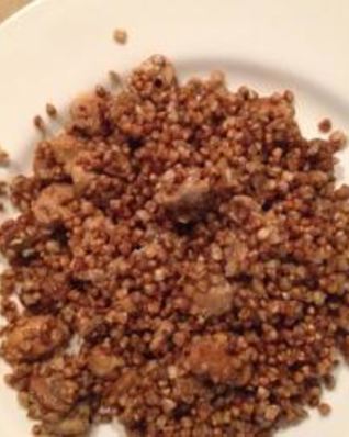 Гречка с грибами