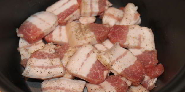 гречка с грудинкой в мультиварке