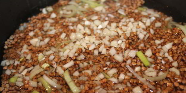 гречка с грудинкой в мультиварке