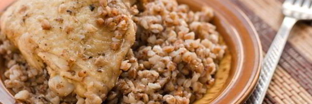 Гречка с курицей в духовке