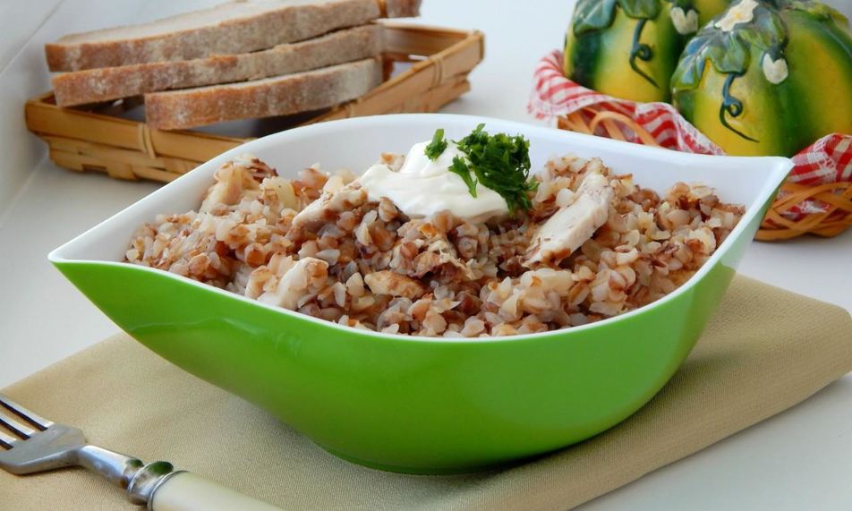 Рецепт гречки с курицей в рукаве
