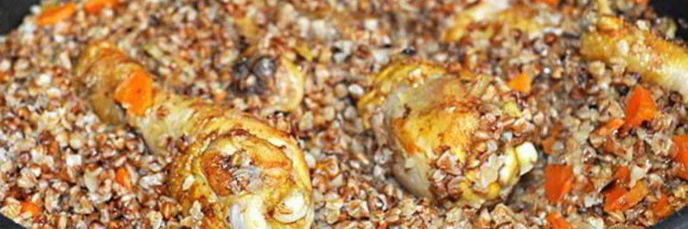 Гречка с курицей