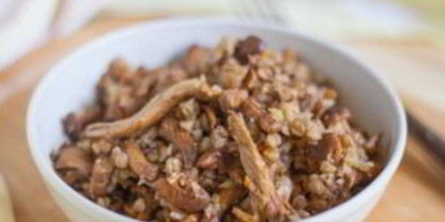 гречка с лисичками в мультиварке