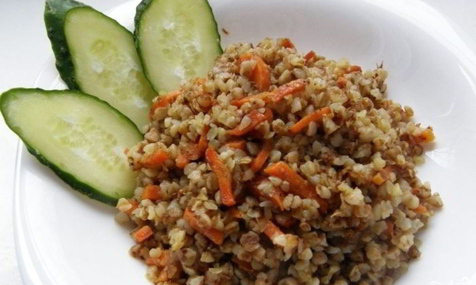 Рецепт гречки с морковью