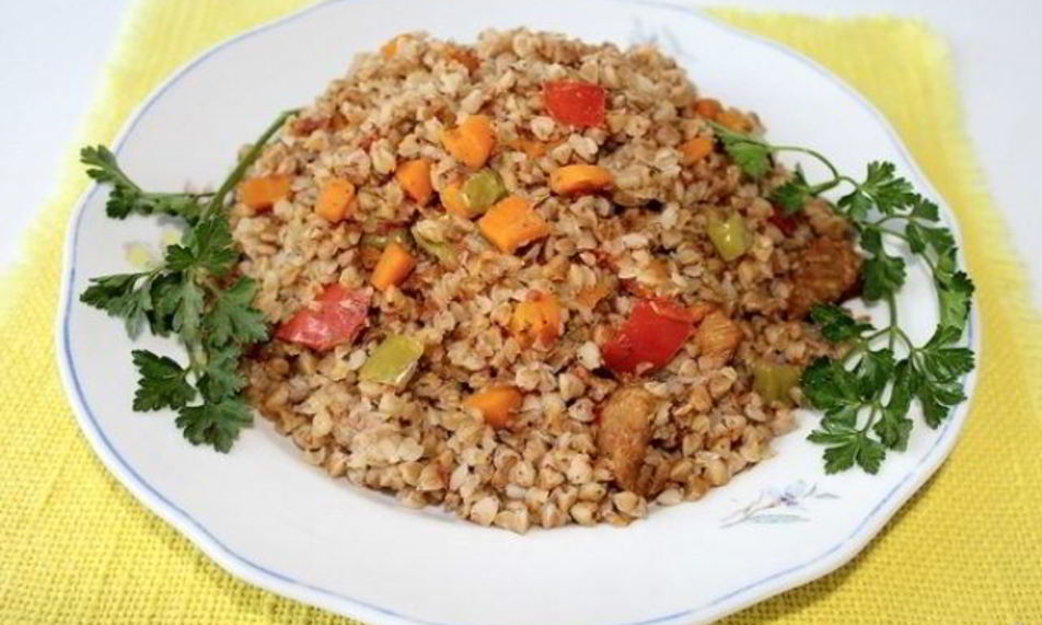 Рецепт гречки с мясом в духовке