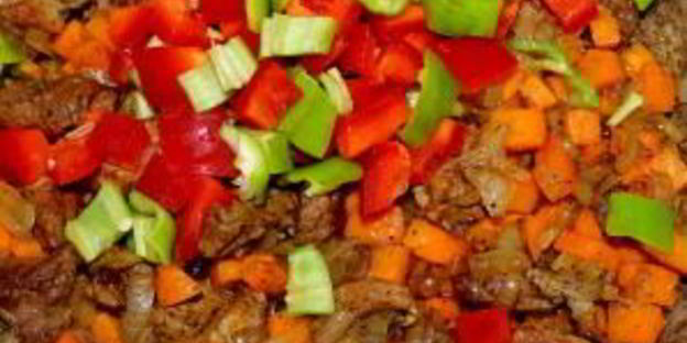 гречка с мясом в духовке